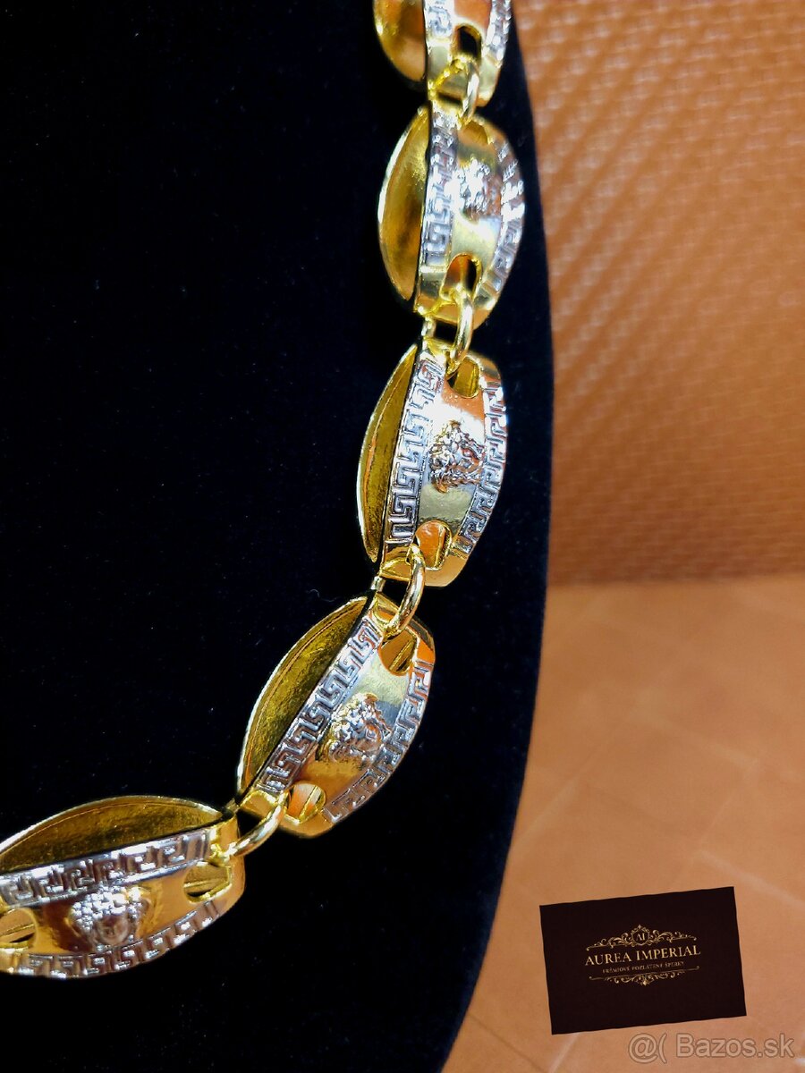 Krásna Pozlátená Retiazka 60cm - 3