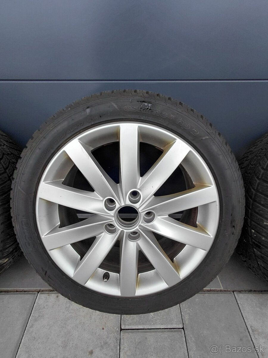 Zimná sada originál VW 235/45 R17 - 3