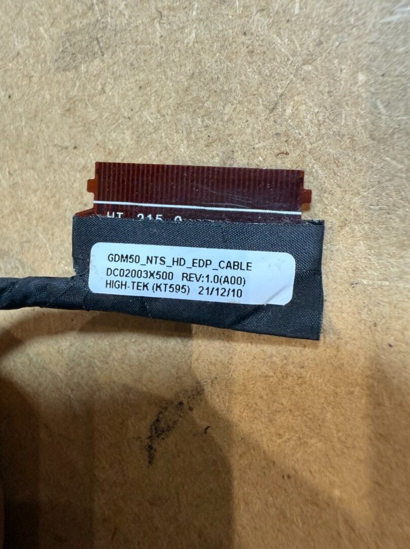 LVDS LCD kabel pre notebook dell inspiron alebo vostro. - 3