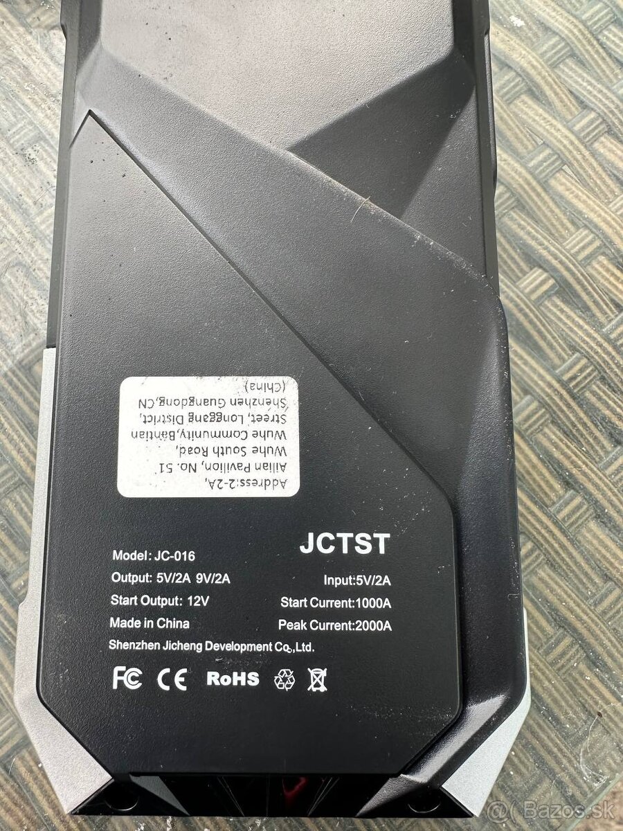 Auto Štartovacie power bank - Jump starter - (nový) - 3