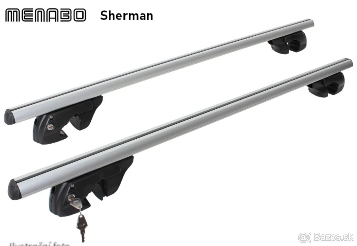 Predám uzamykateľný strešný nosič Sherman Menabo. - 3
