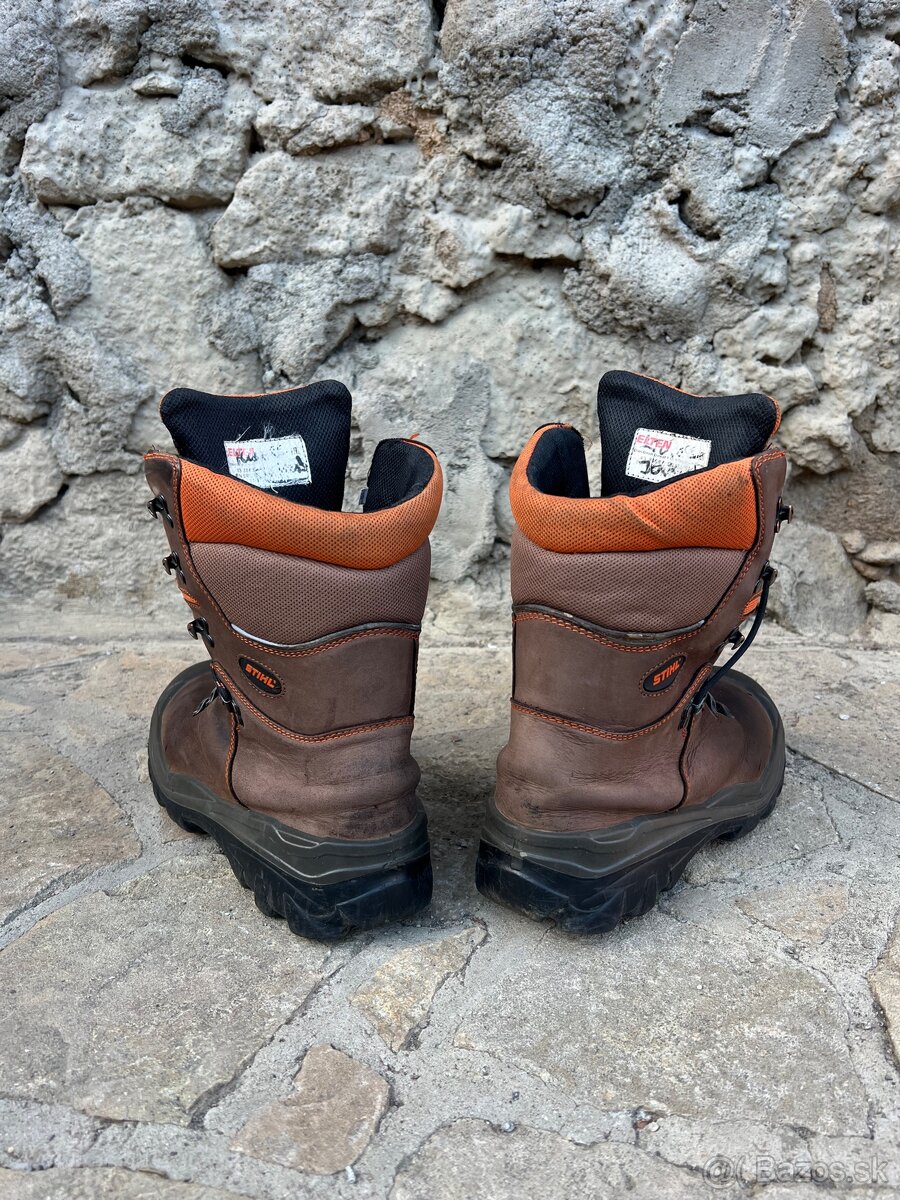 STIHL KOŽENÉ TOPÁNKY DYNAMIC S3 - 3