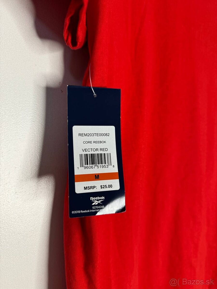 tričko Reebok VECTOR RED M - 3