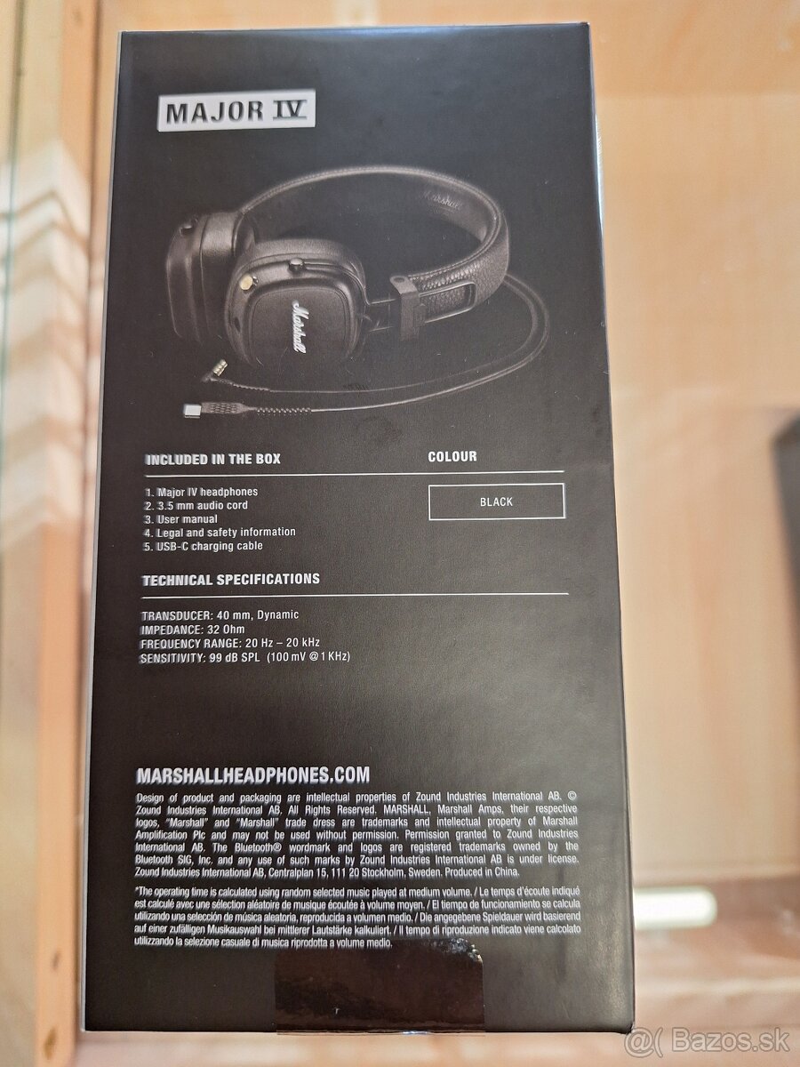 Marshall Major IV (nové,nerozbalené) - 3