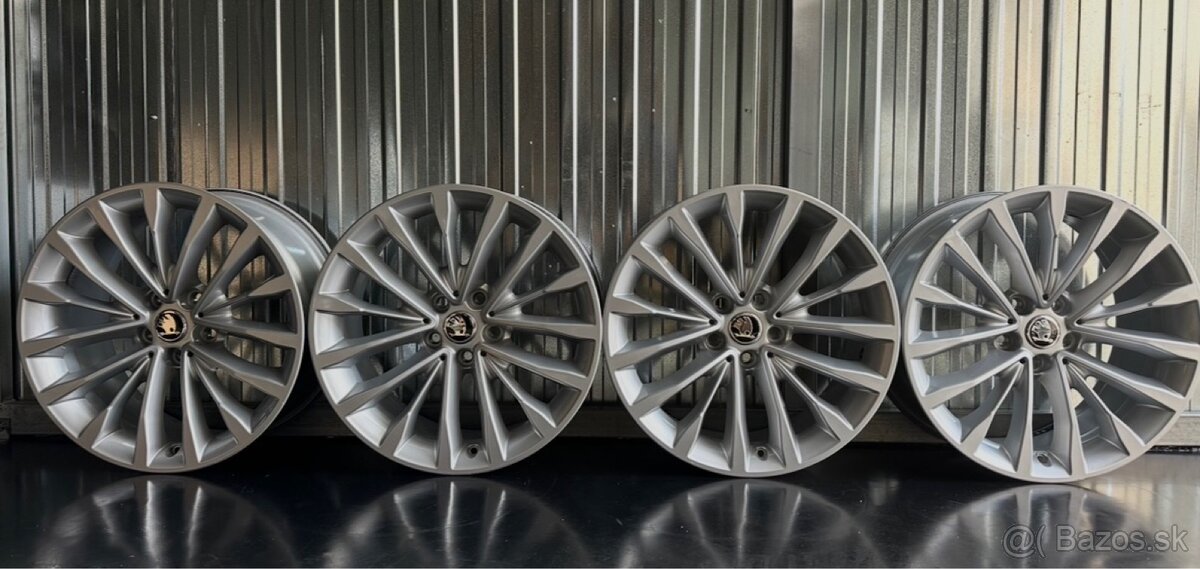 #10 Elektróny originál Škoda 5x112 r18 - 3