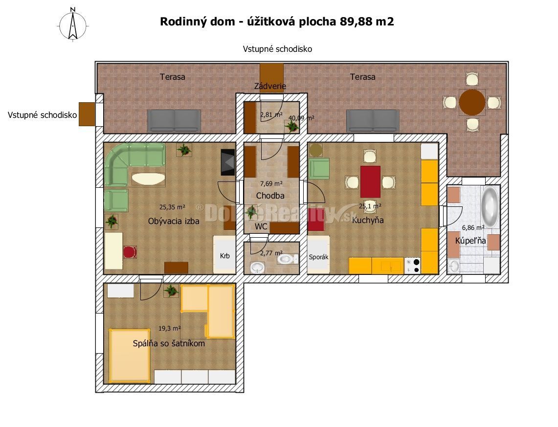 PREDAJ: Rodinný dom so záhradou, hospodárskymi stavbami a pô - 3
