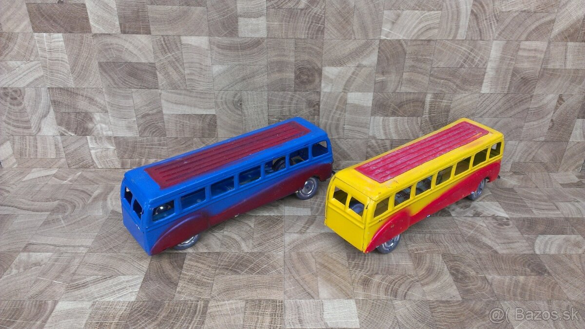 Plechove autobusy - Stare hracky - 3
