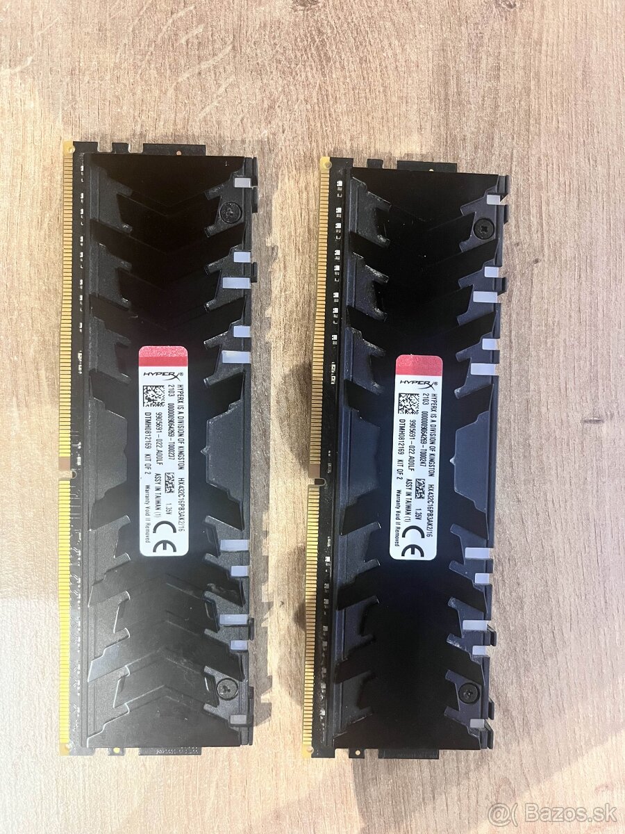 Predám HyperX RAM DDR4 - 3