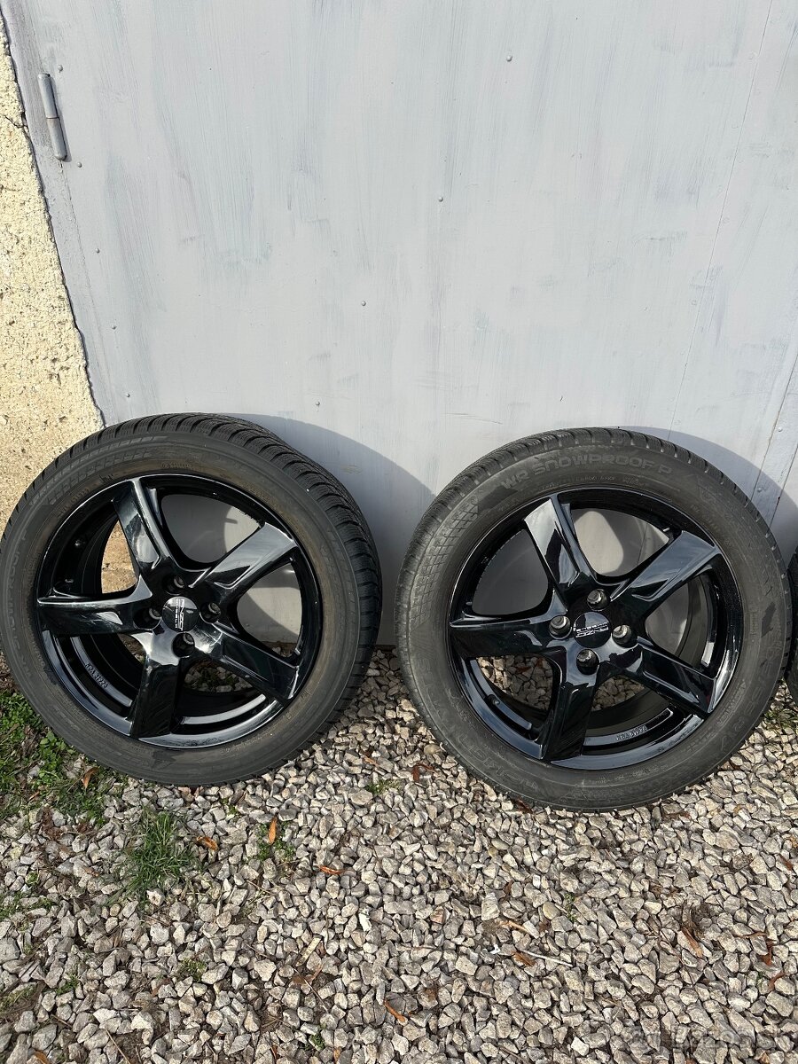 4x100 R17 pneu jak nové. - 3