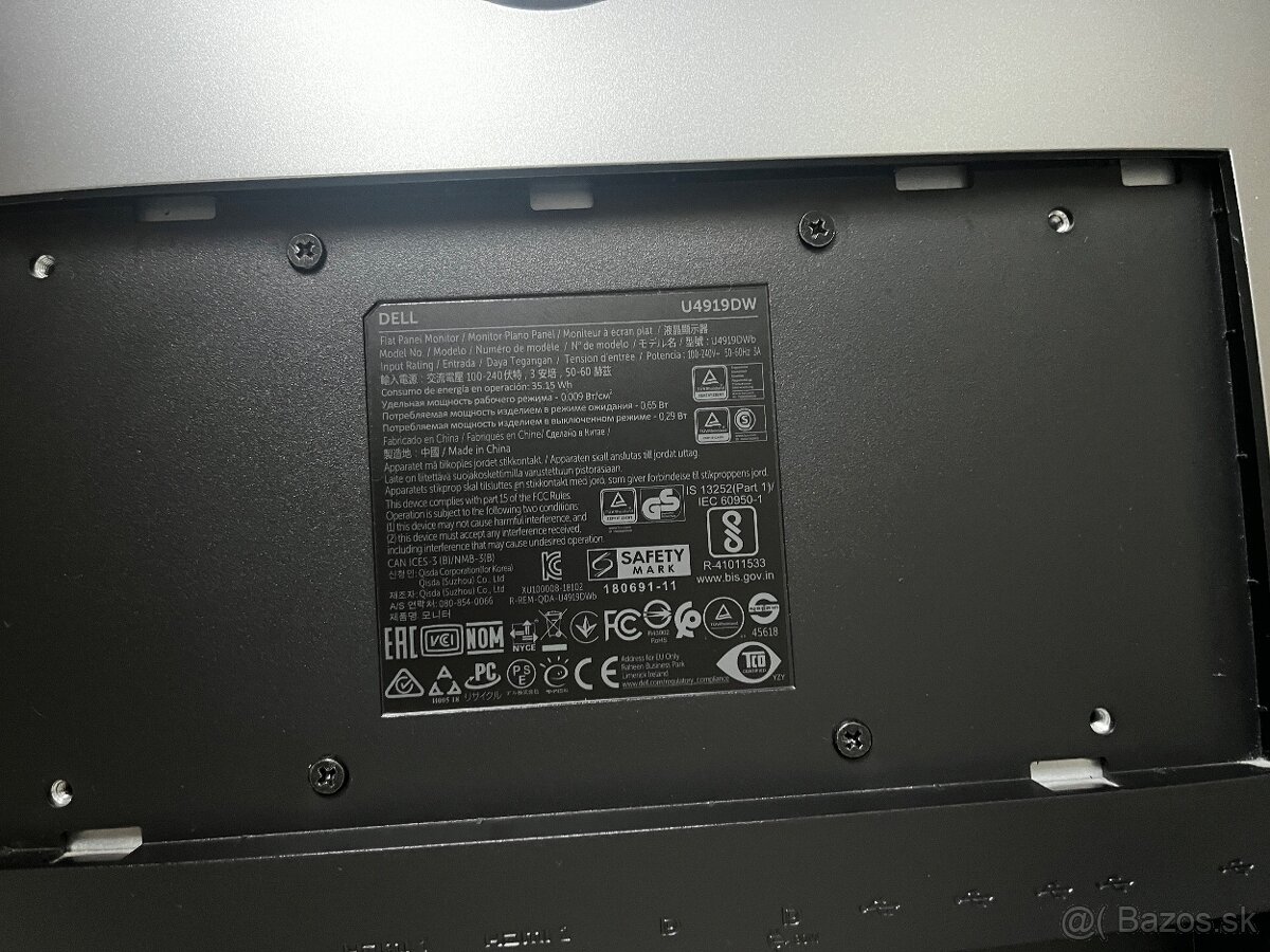 Monitor Dell UltraSharp U4919DW 49 - 3