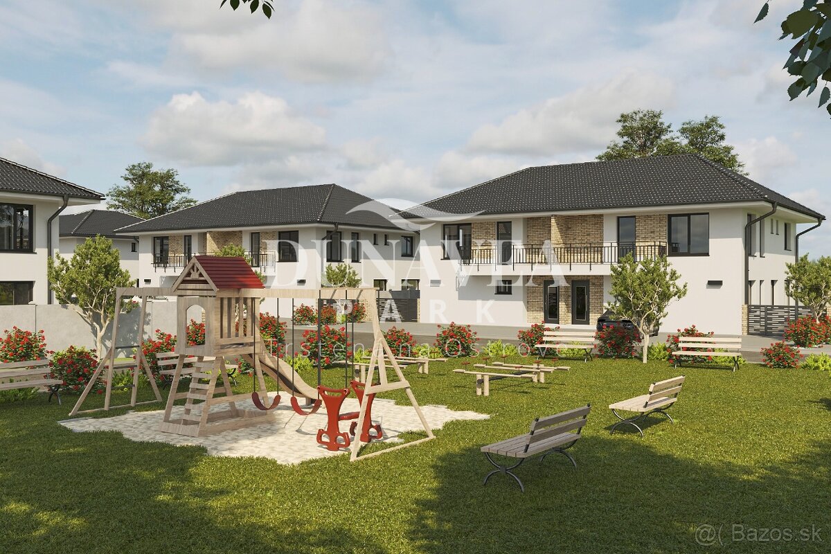 Veľký 3i byt+terasa+záhrada+2xparking,Trstená n/Ostrove,DS - 3