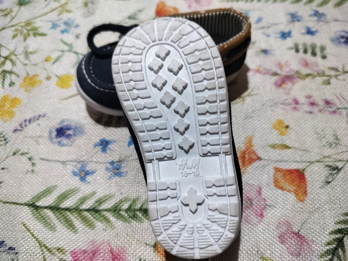 Detské chlapčenské spoločenské topánočky H&M v18-19 - 3