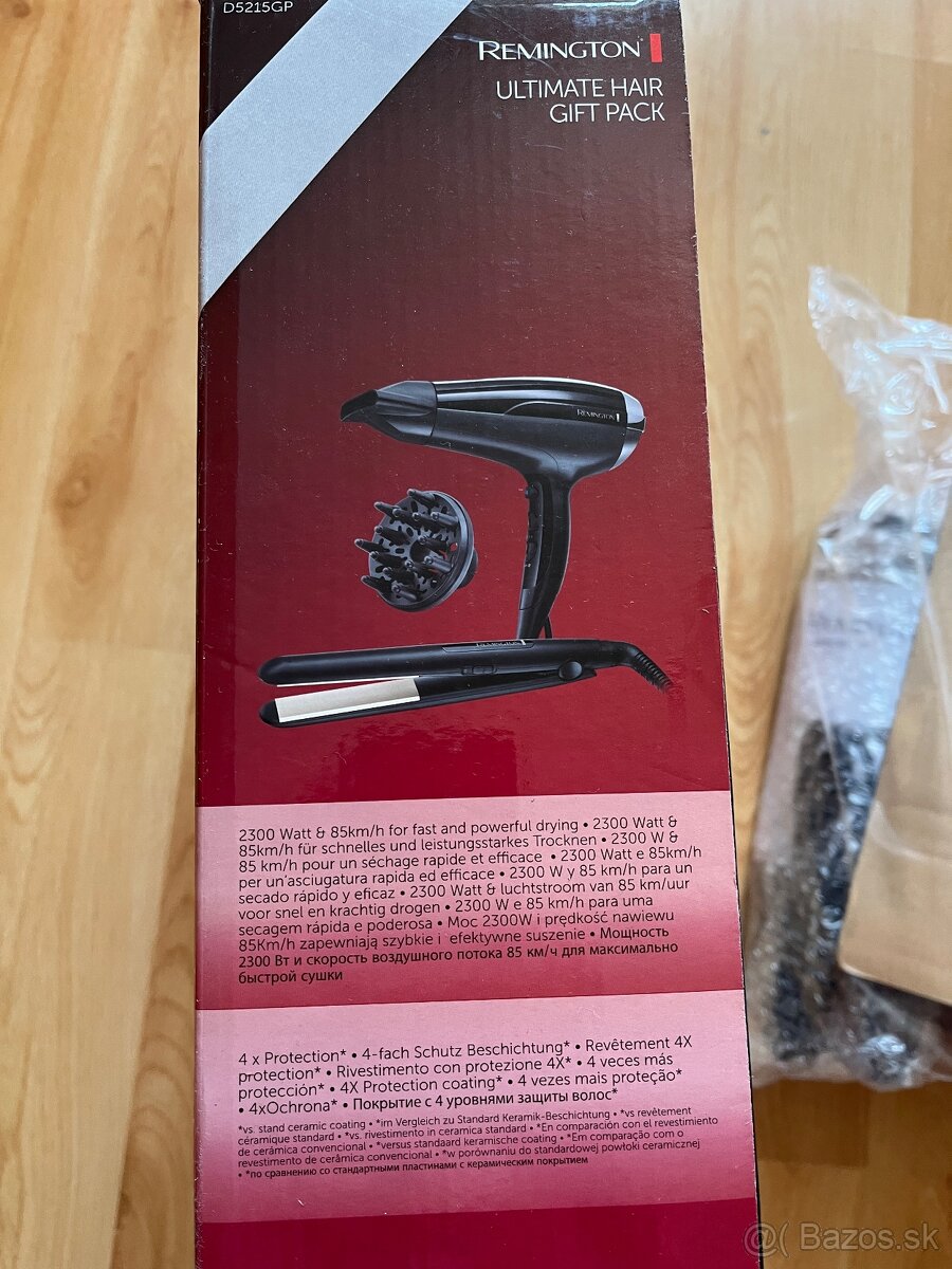 Remington fén D5215 a žehlička na vlasy S1510 - 3