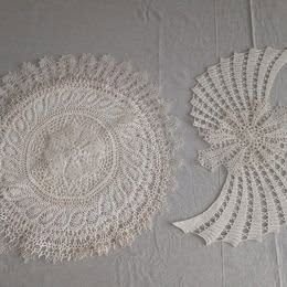 Ručne háčkované, vyšívané dečky ČSSR - 3