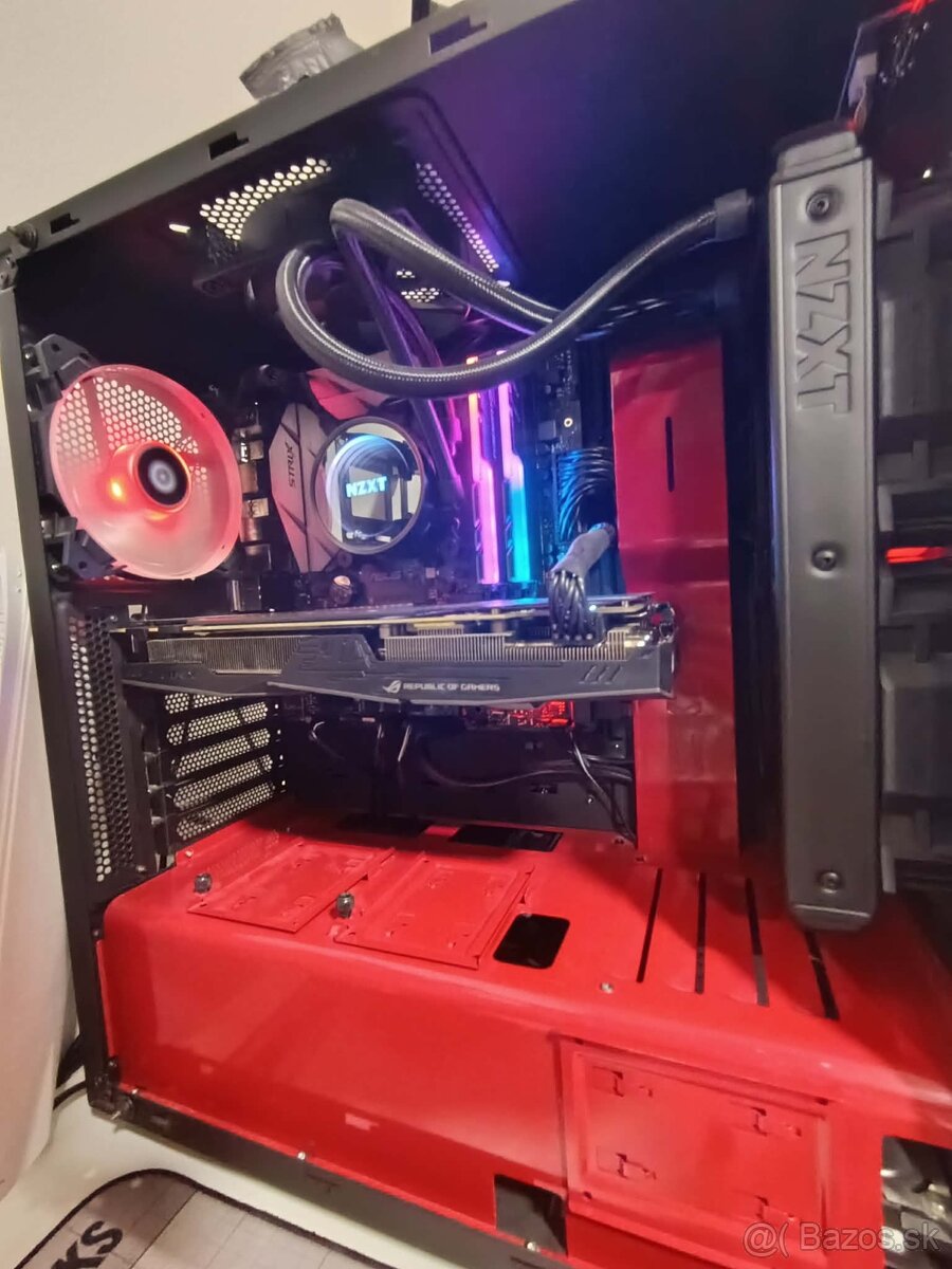 Predám zostavu PC (GTX1070,i5 7600K) + 32" 240Hz + Brother - 3