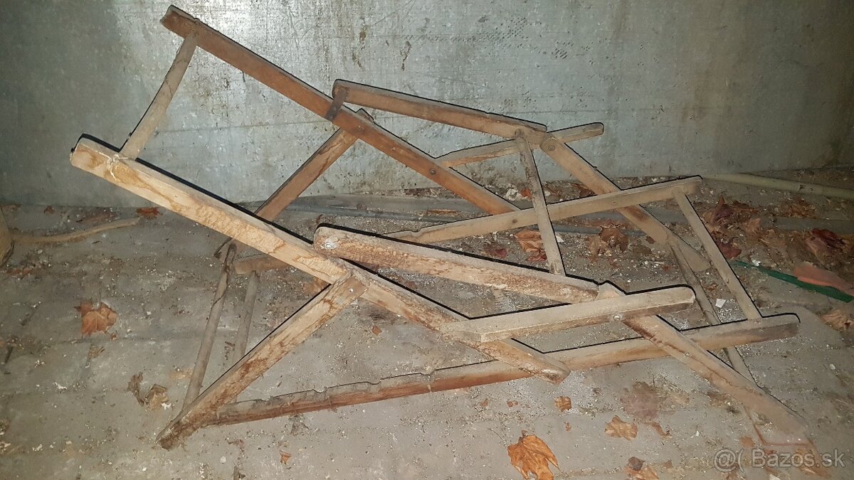 Predám drevene RETRO veci - 3