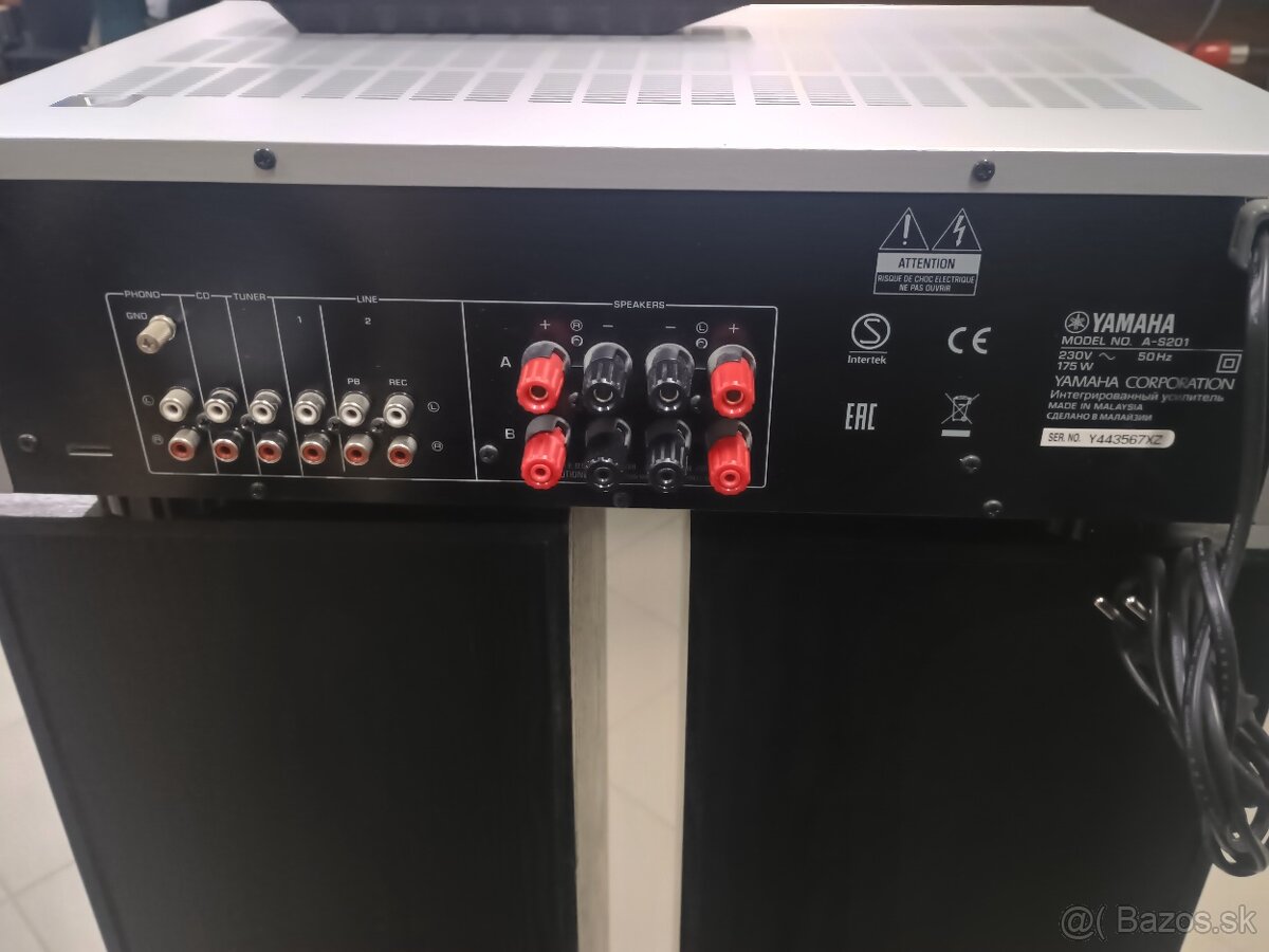 Zosilňovač yamaha a-s201 - 3