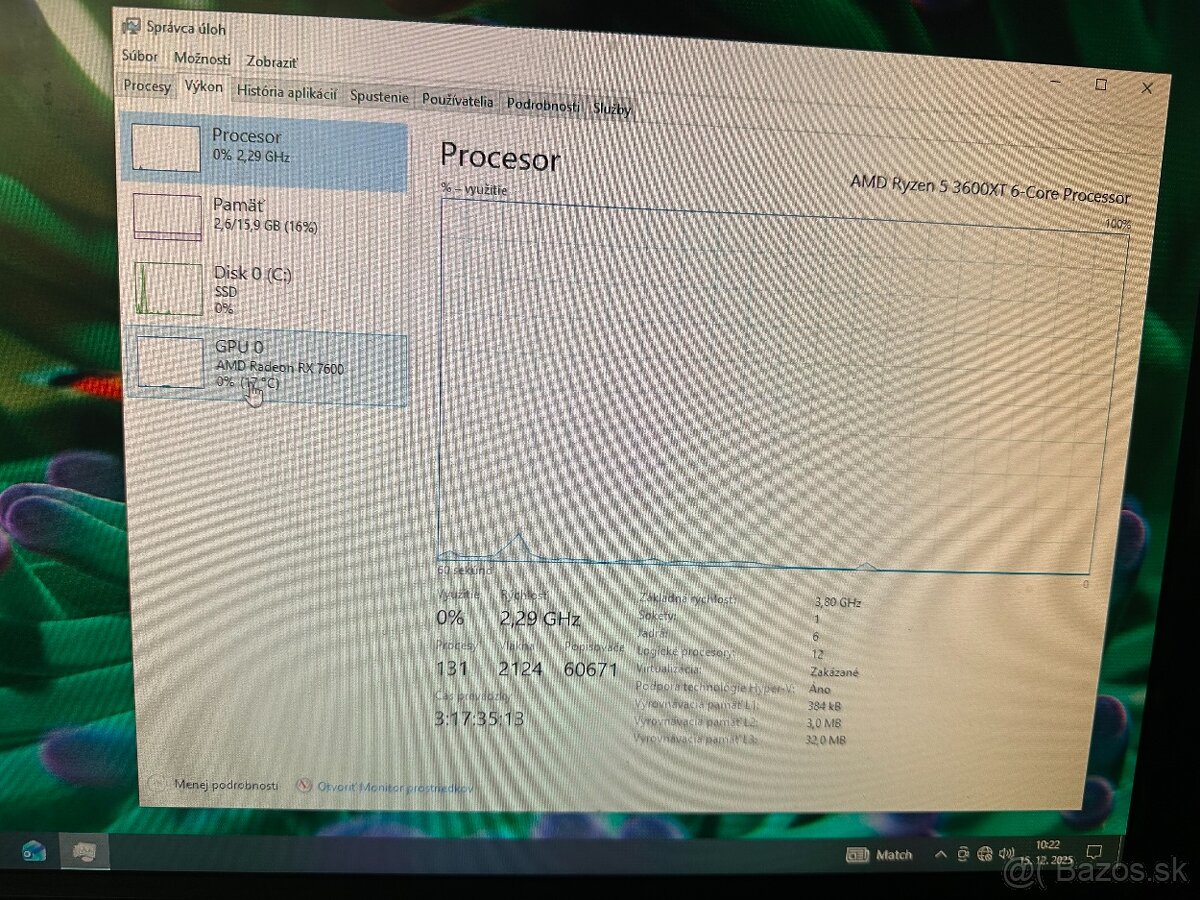 Ryzen 5 3600xt / RX 7600 / 16GB RAM - 3