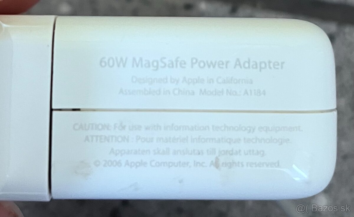 Apple Magsafe 60W Adaptér, nabíjačka - 3