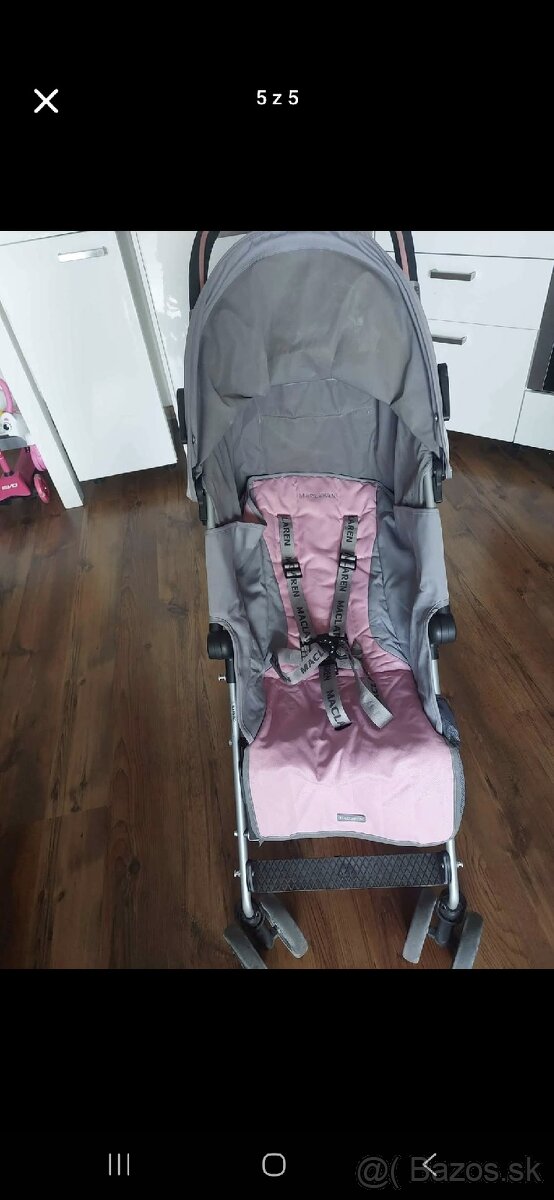 Detský golfový kočík do 15kg mclaren - 3