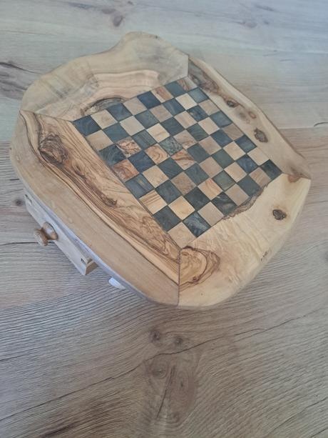 Šach z olivového dreva - 3