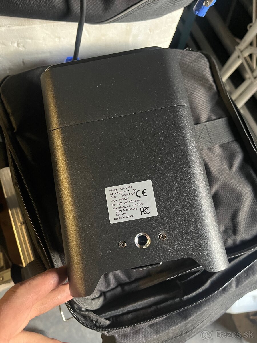 6x18 watt led par battery - 3