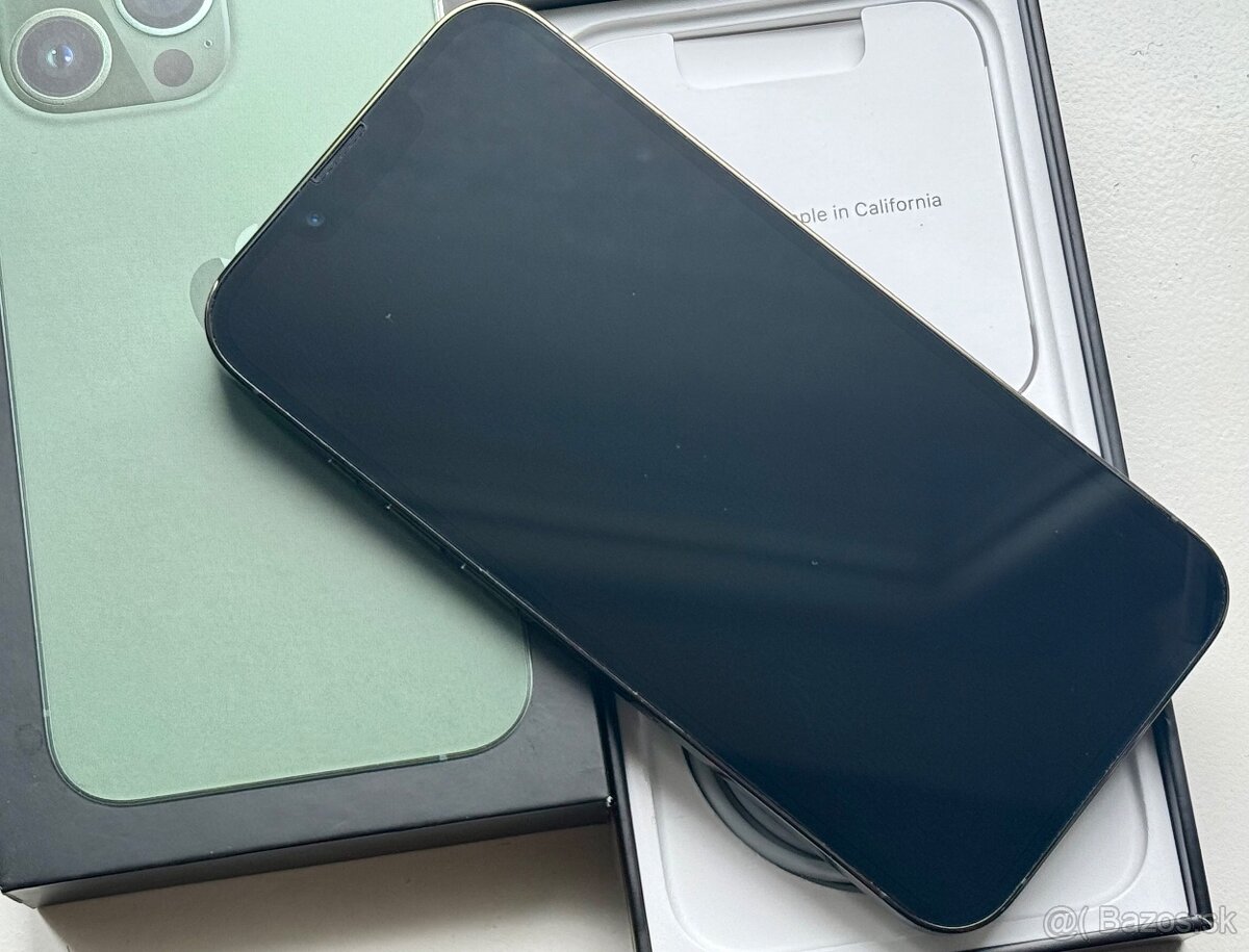 iPhone 13 Pro Alpine Green BATERIE 100% TOP - 3