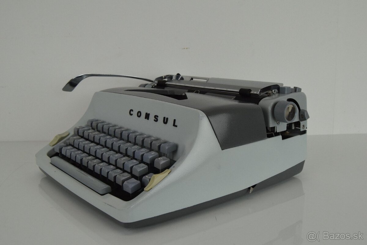 Predám písací stroj CONSUL retro / vintage - 3