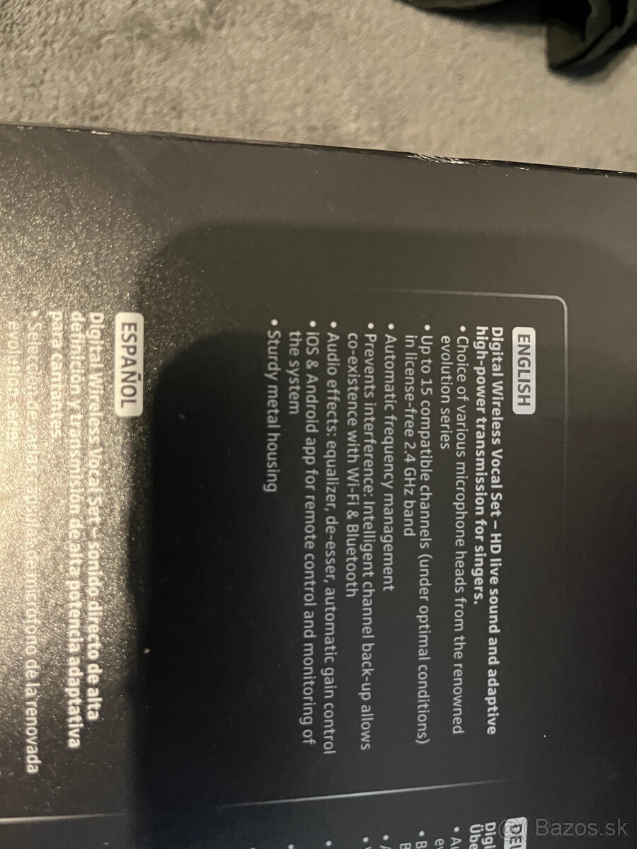 Bezdrôtový mikrofón Sennheiser EW-D1 835 - 3