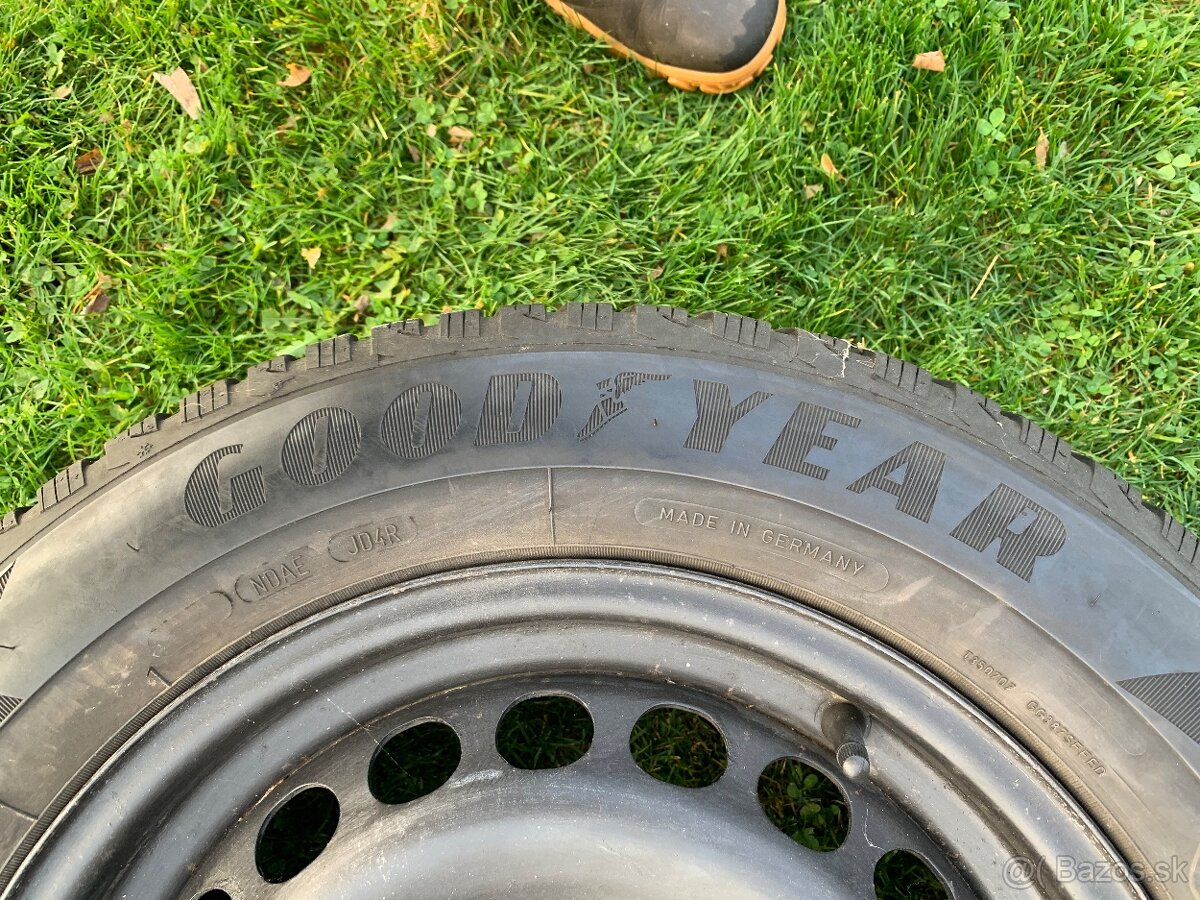 Zimné PLECH koleso VW 5x112 195/65 R15 - 3