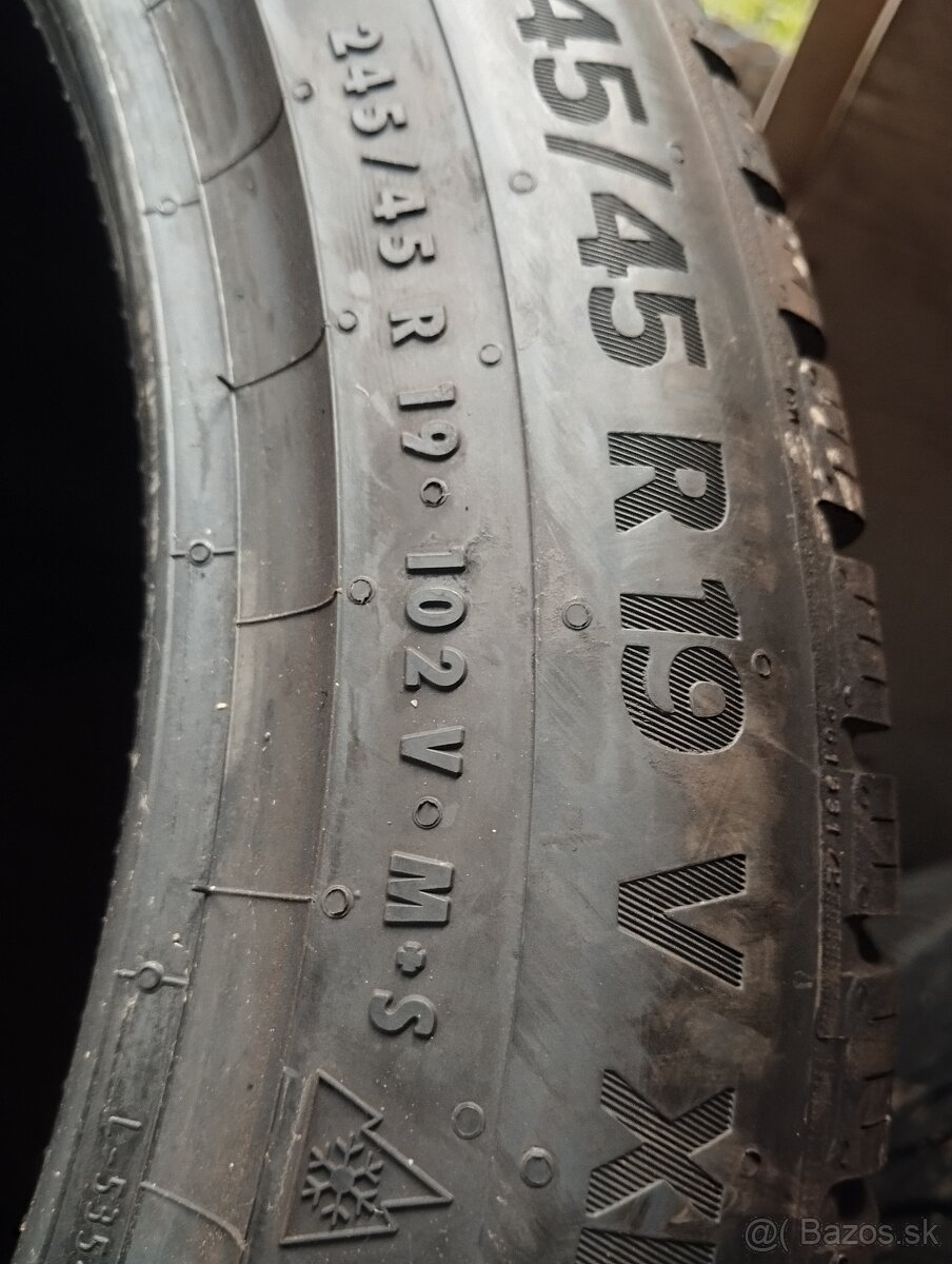 245/45 R19 zimné pneumatiky Continental - 3