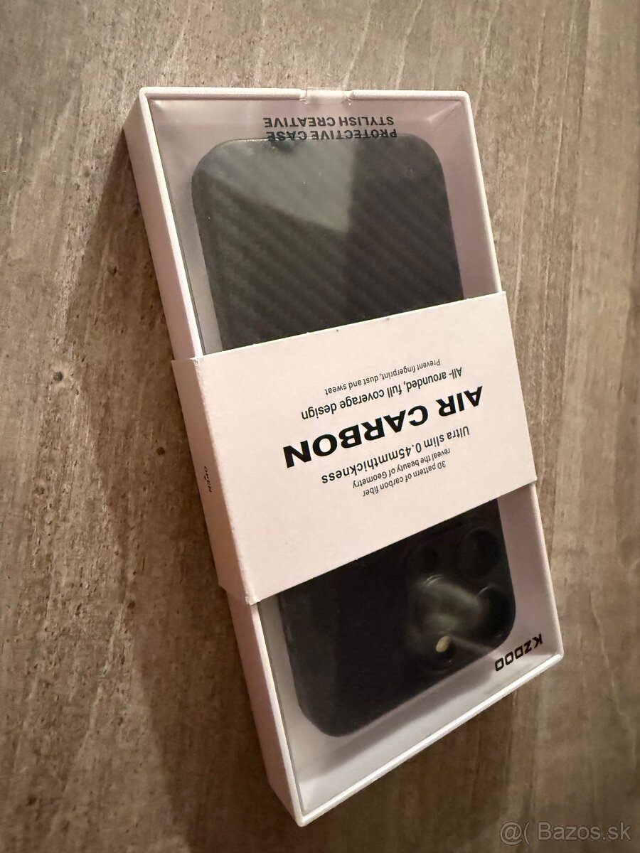 Karbónový kryt na I PHone 15 Pro Max nový - 3
