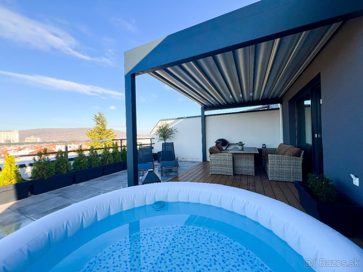 EXKLUZÍVNY 3i byt s terasou 44m,garážové a vonkajšie státie - 3