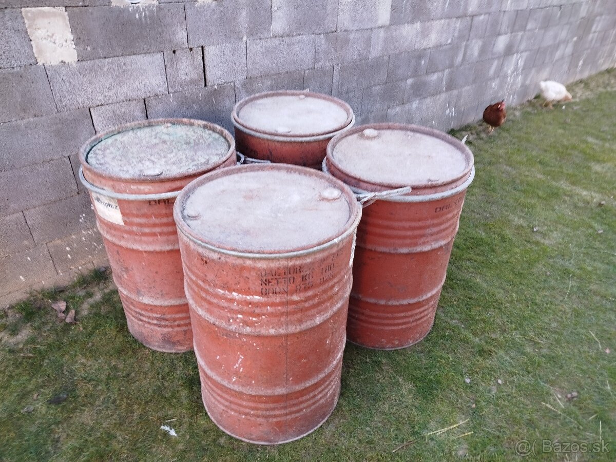 Plechové sudy - 3
