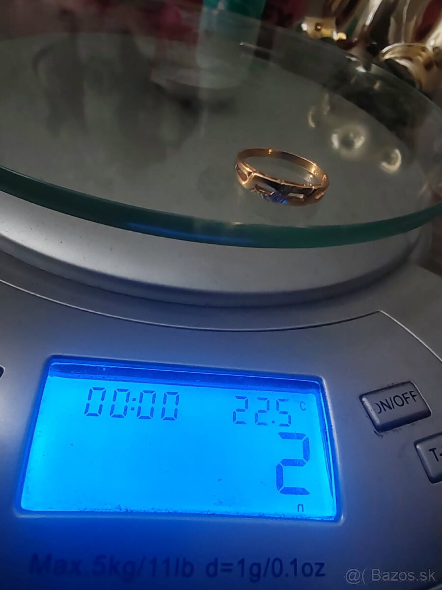 Zlaté náušnice a prstene - 3