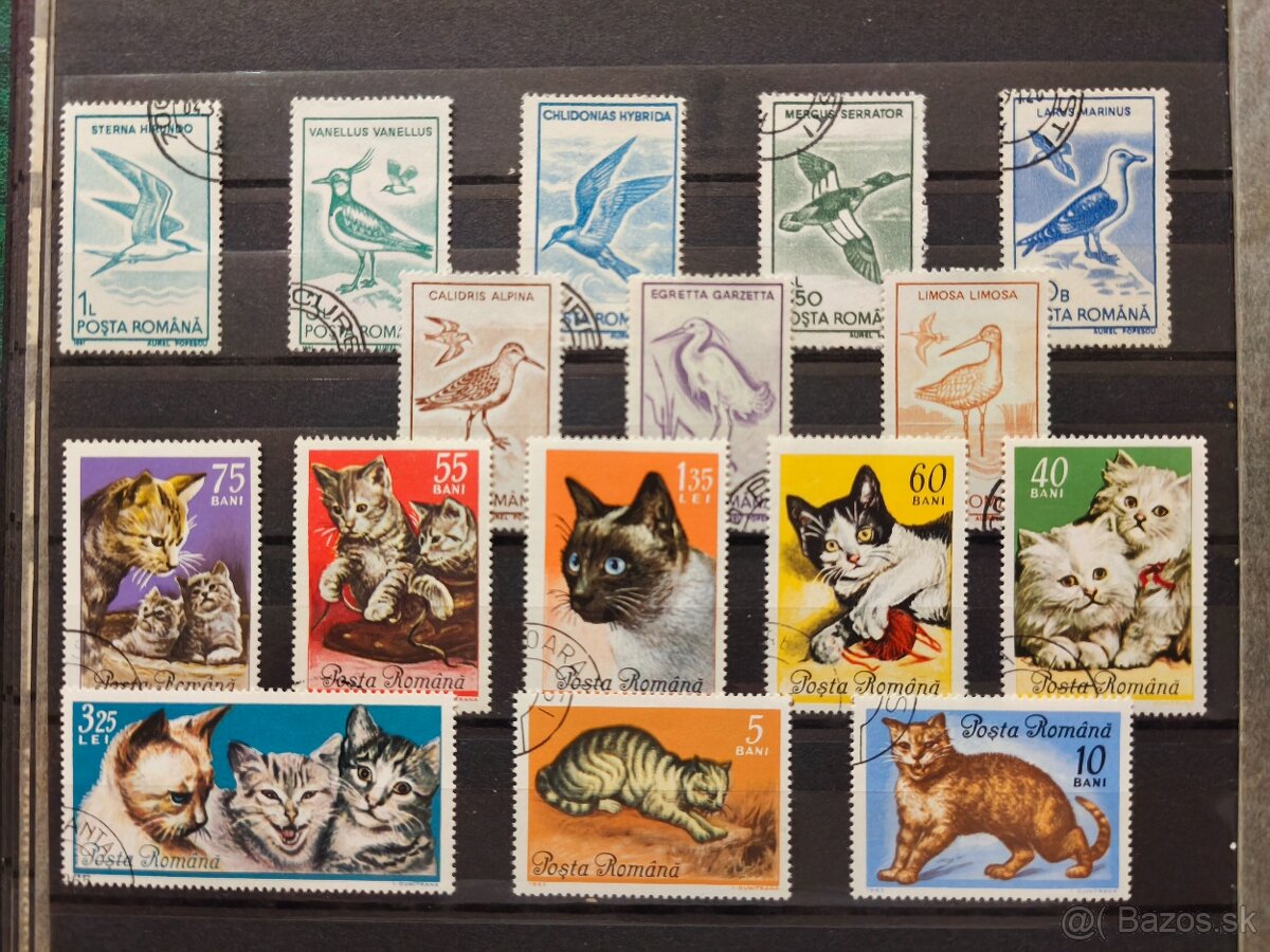 Známky zvieratá - 3