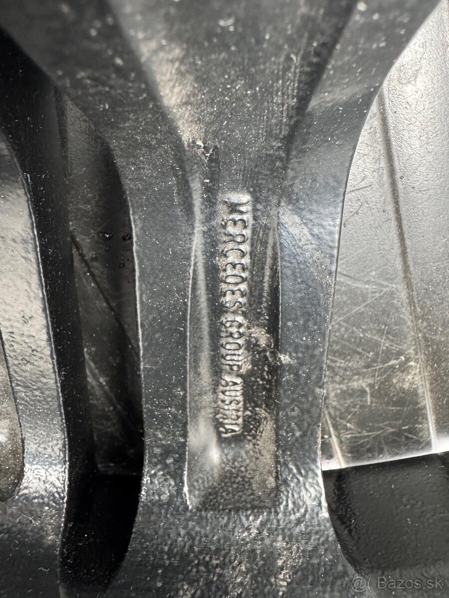 Elektrony 5x112 R17 Mercedes original - 3