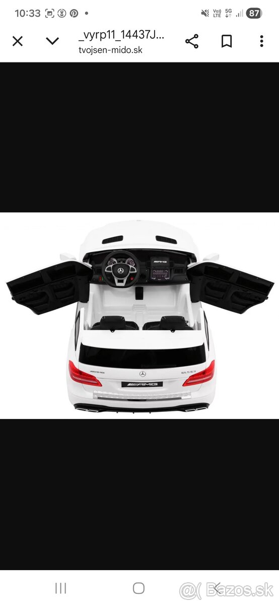 Predám mercedes pre deti - 3