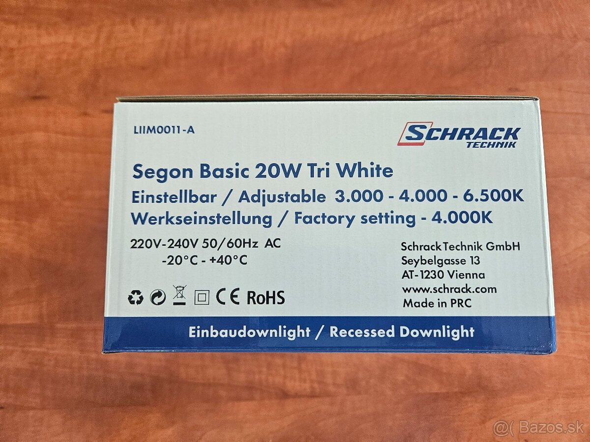 Bodové svetlo Segon Basic 20W CCT 3K 4K 6K - 3