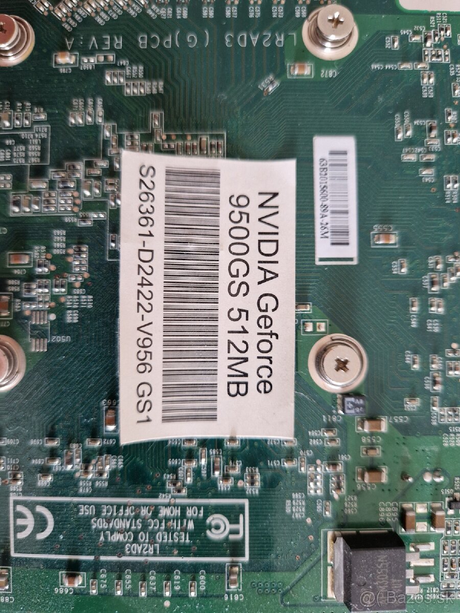 Nvidia Geforce 9500GS 512MB , 2x DVI , pasívne chladenie - 3