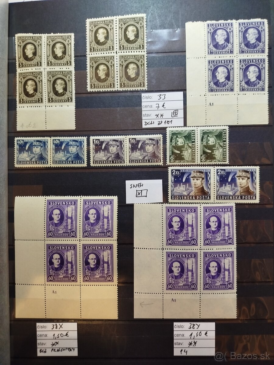 Slovenský štát - album známok - 3