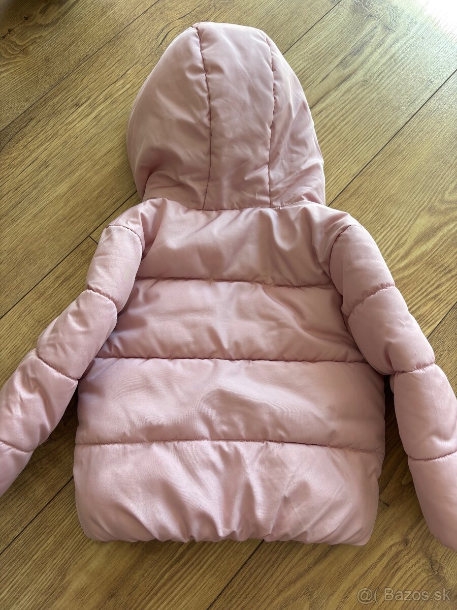 Rúžová zimná bunda - 3