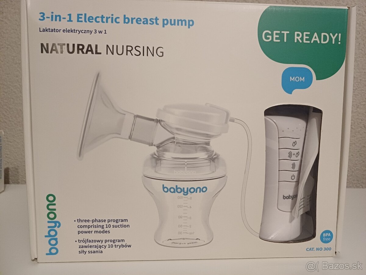 Predám elektrickú odsávačku mlieka (mám 2 kusy) - 3