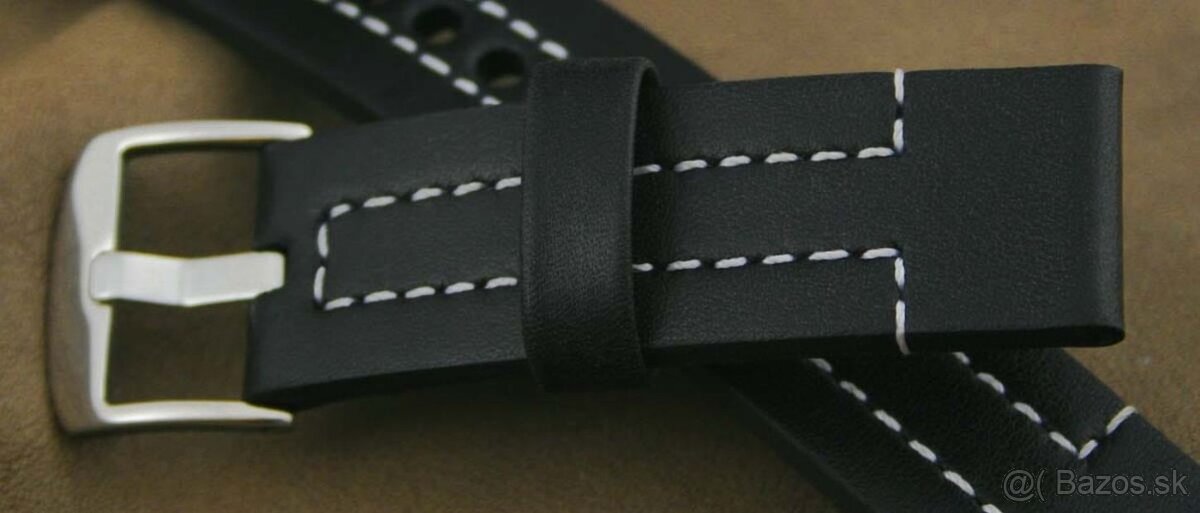 Kožený remienok č.62 k hodinkám - 3