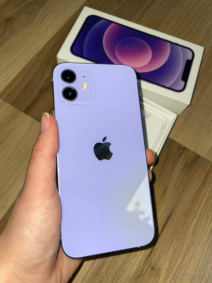 iPhone 12 fialový - 3