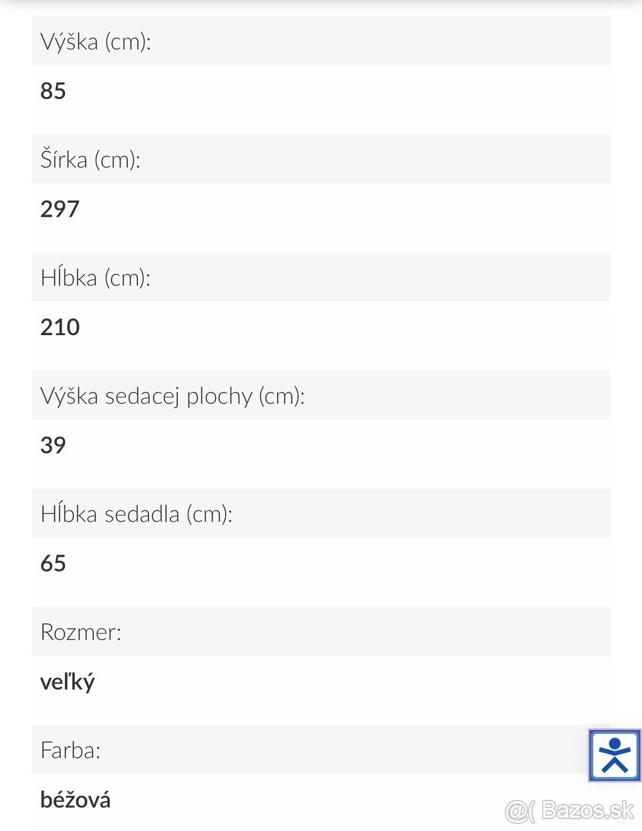 Sedacia súprava / gauč - 3