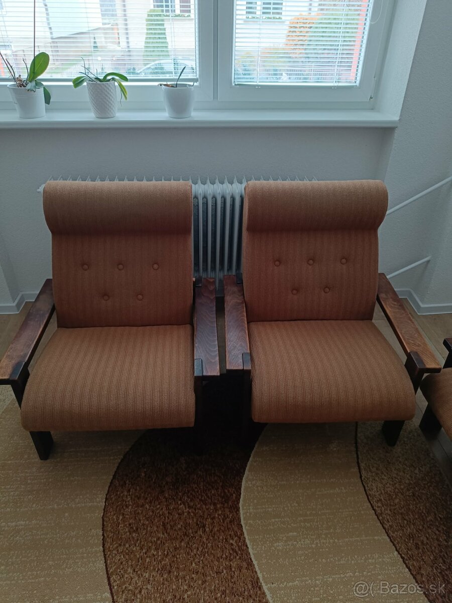 Retro gauč a kreslá - 3