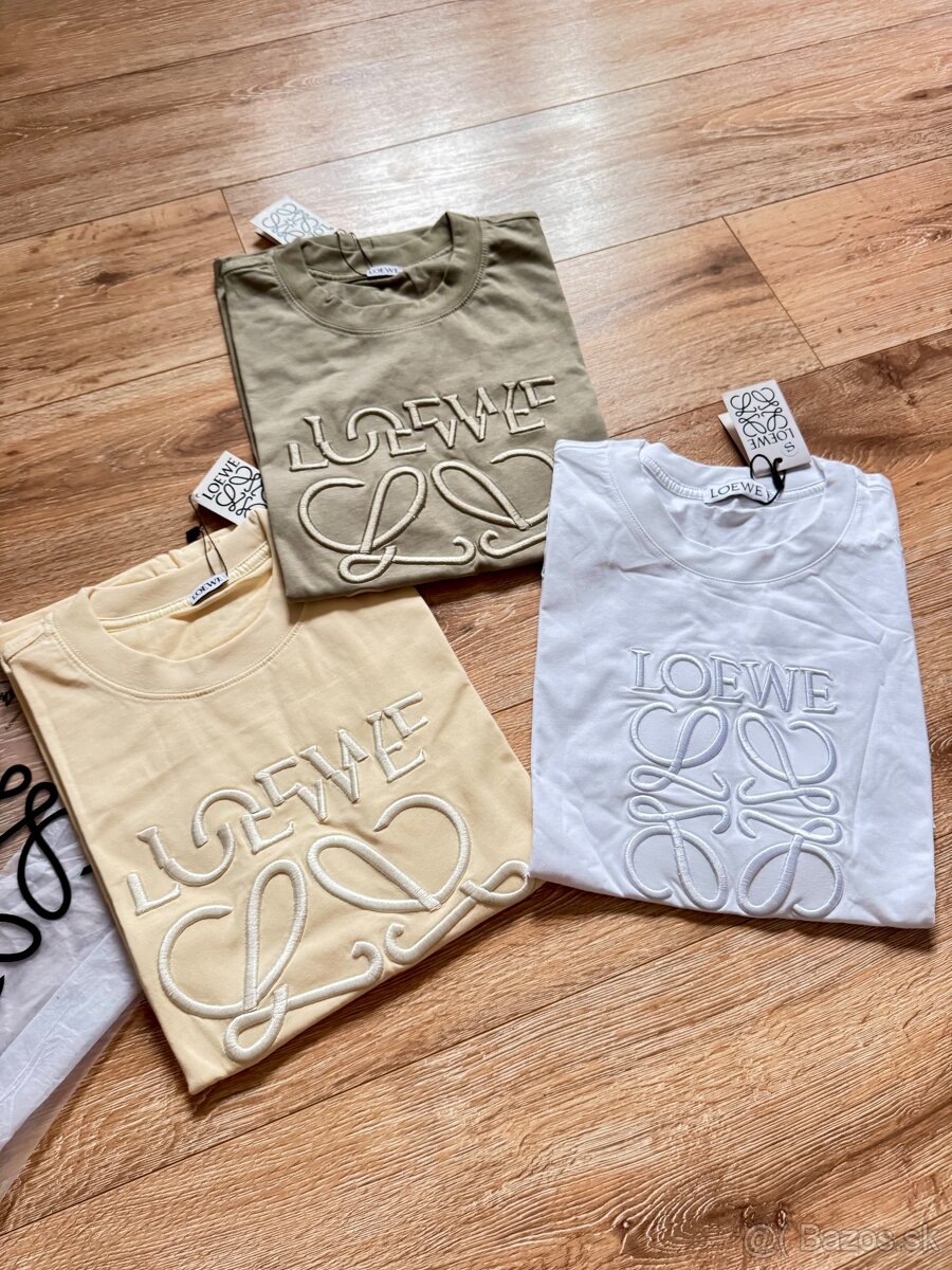 Bavlnené tričko LOEWE Skladom - 3