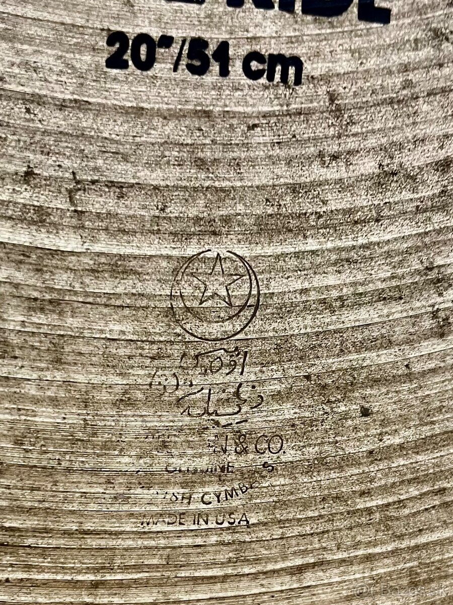 K Zildjian jazz ride 20" - 3