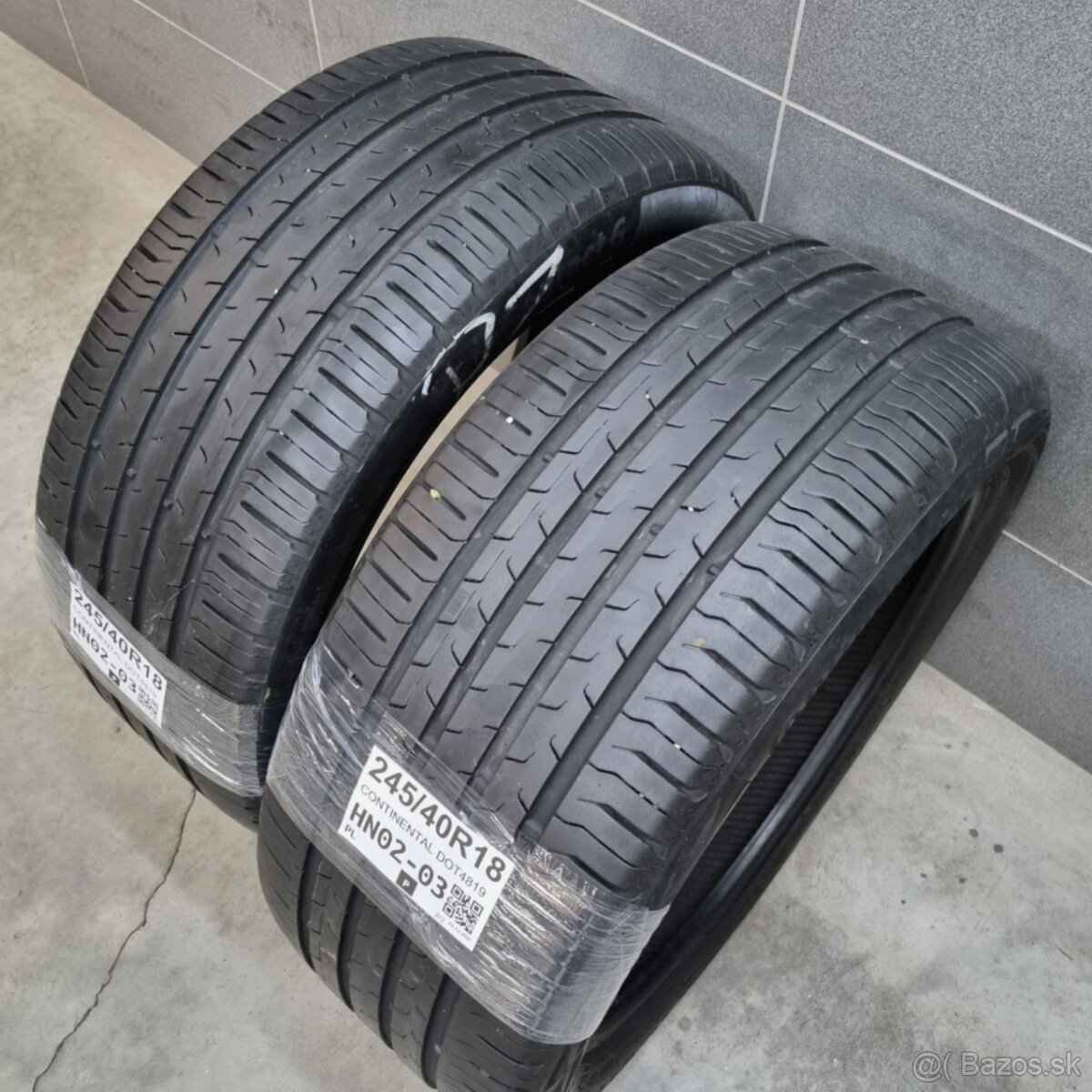 Letné pneumatiky 245/40 R18 CONTINENTAL - 3
